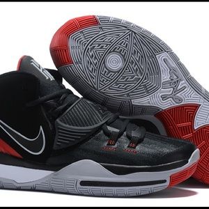 Red and black Kyrie 6s